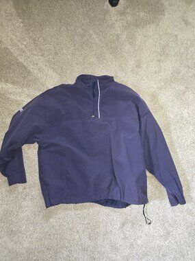 Ping Golf Half Zip Pullover Windbreaker Jacket Blue Mens Size XL